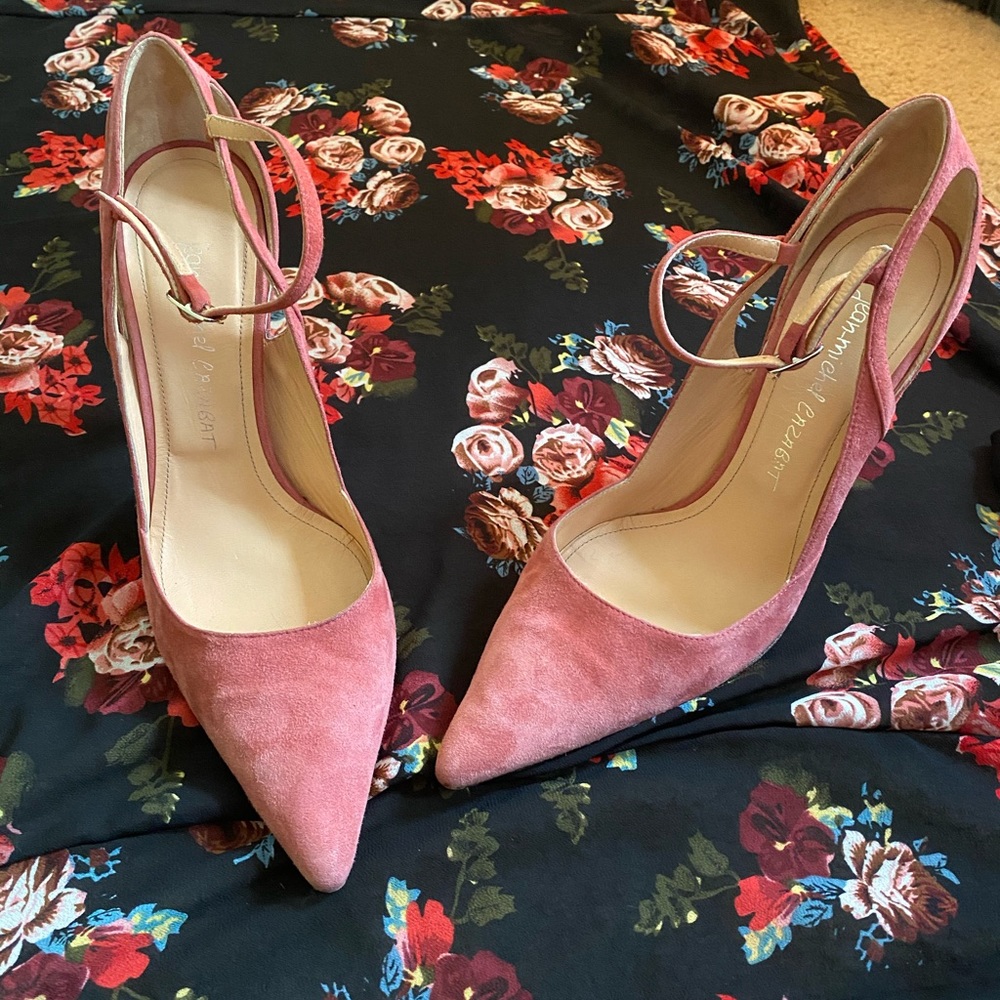 Jean-Michel Cazabat suede heels